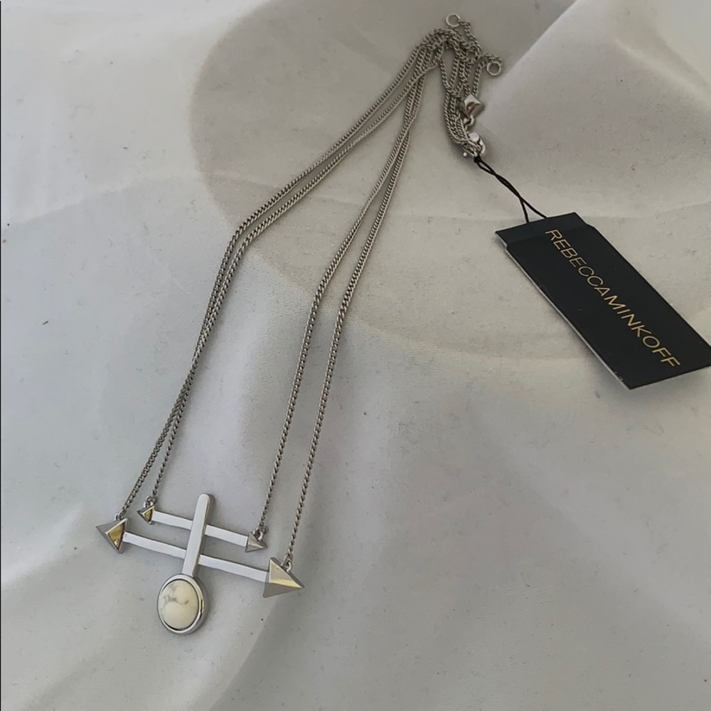 REBECCA MINKOFF *NWT* Double strand Arrow Necklace